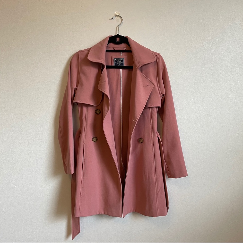Pink trench coat - Picture 5 of 9